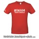 T-Shirt Couleur "I Want a Miracle" - Homme Col Rond