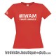 T-Shirt Couleur "I Want a Miracle" - Femme Col Rond