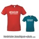 T-Shirt Couleur "I Want a Miracle" - Homme Col Rond